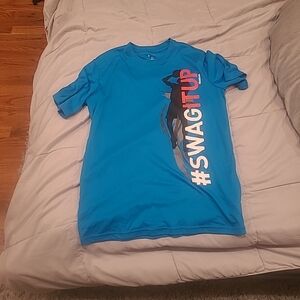 Reebox Kids Swag It Up Tshirt Speedwick Size XL(18-20)